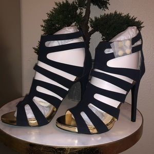 Charlotte Russe Navy Blue Heels
